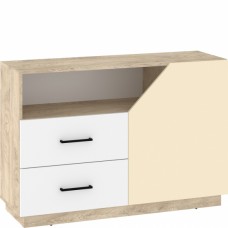 Kumode PAX 120 1D2S, Ozols/Balts/Krēmkrāsa